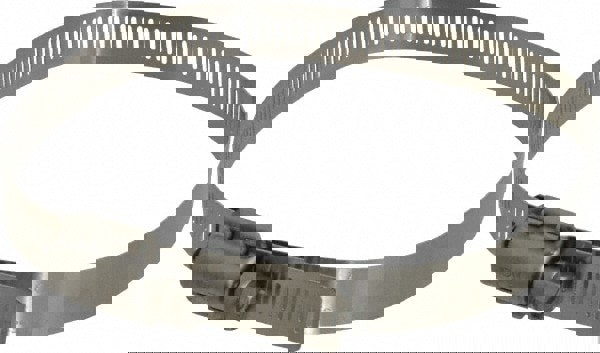 Worm Gear Clamp: SAE 80, 2-7/16 to 5-1/2